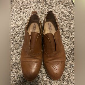 Brown Slip On Leather Pikolinos
